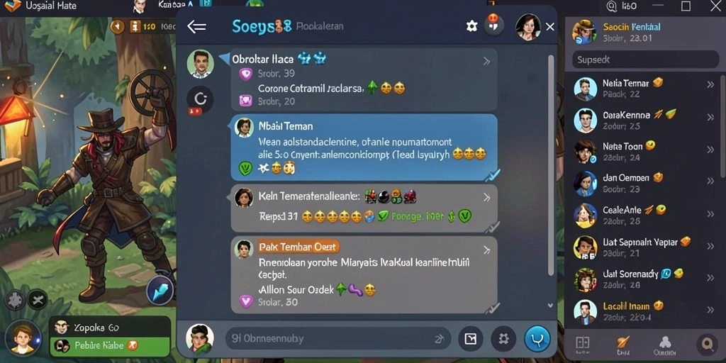 untunggo - Karakter unik dengan kemampuan berbeda.